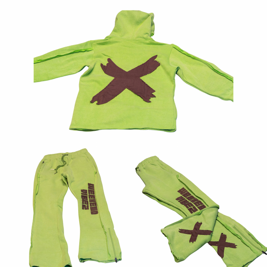 Cozy Distressed Sweatsuit