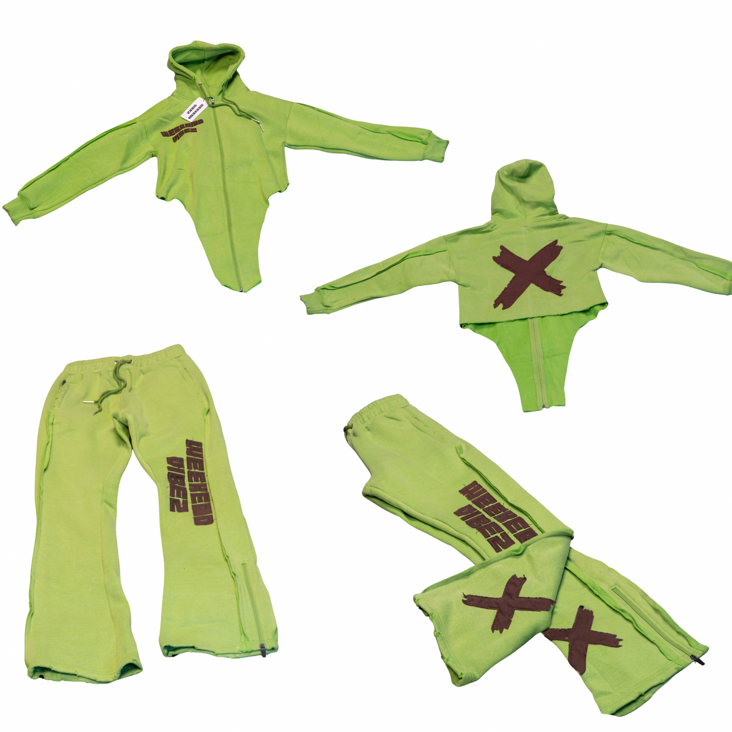 Cozy Distressed Sweatsuit
