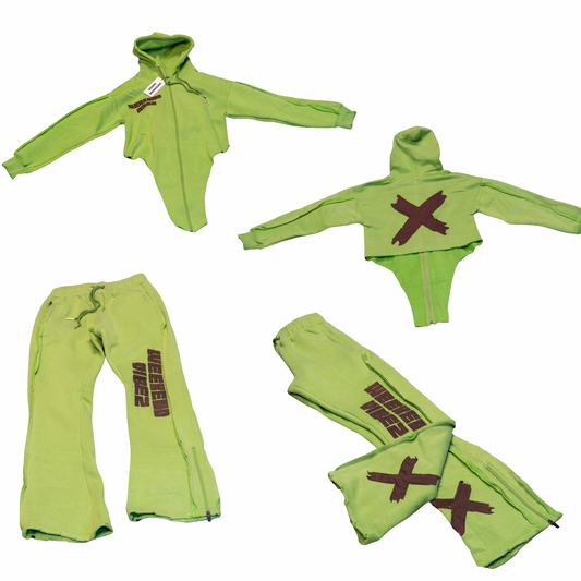 Cozy Distressed Sweatsuit