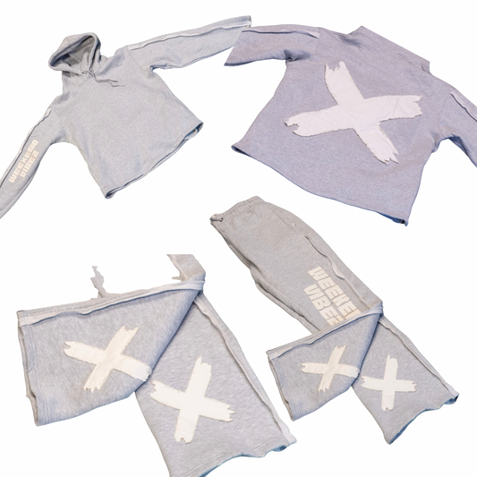 Cozy Distressed Sweatsuit